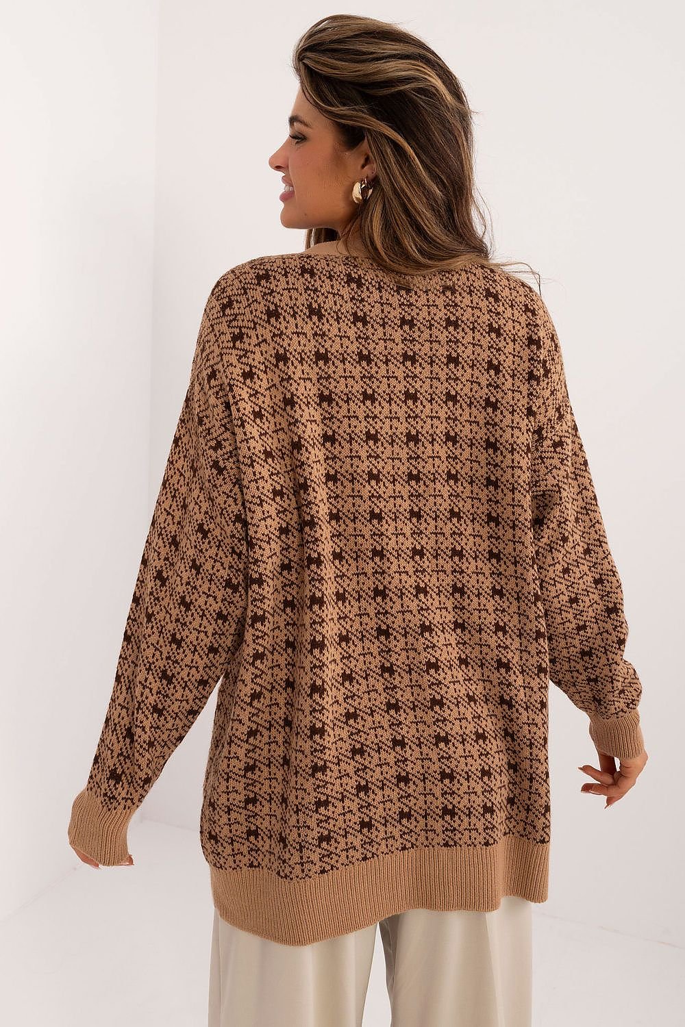 Geknöpfte Strickjacke