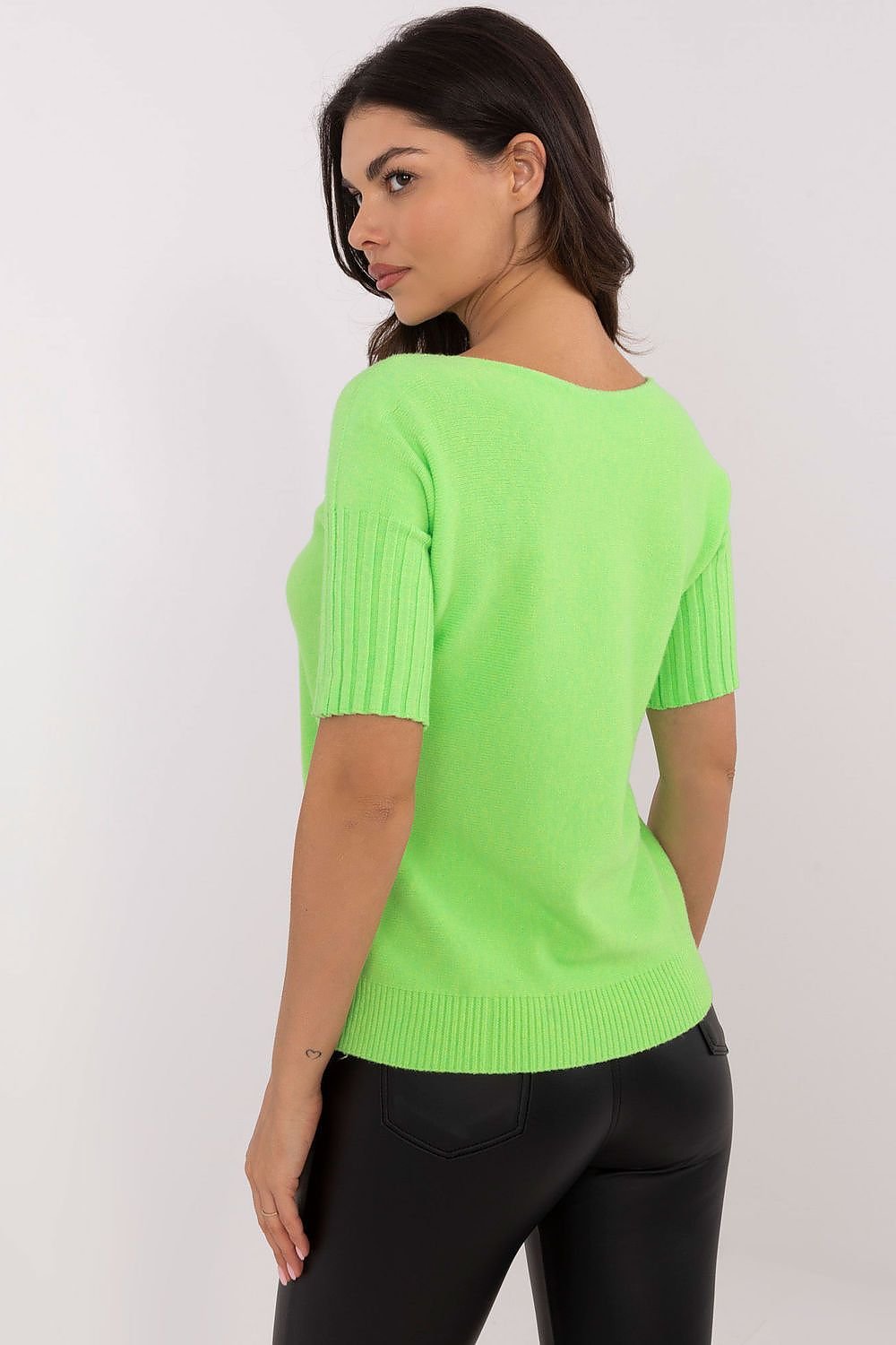 Italy Moda Short Sleeve Sweater