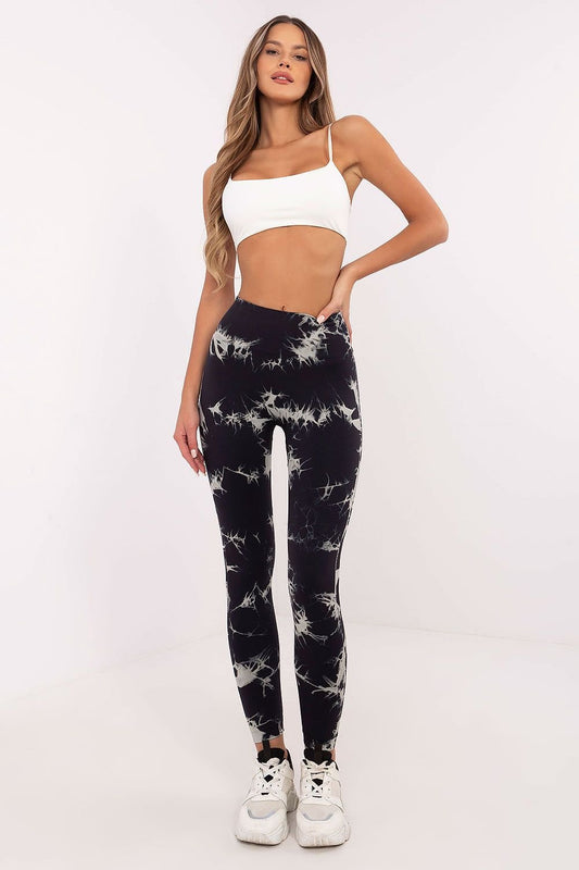 Lange Leggings mit Sport-Print