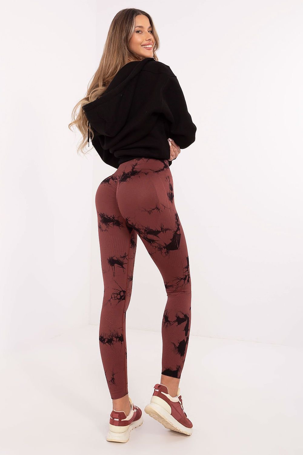 Legging long imprimé sport