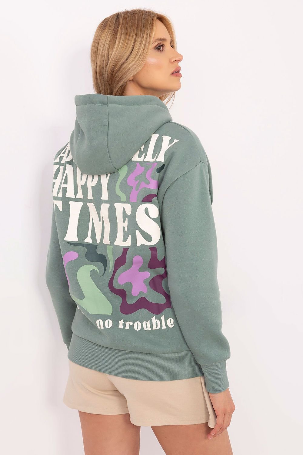 Women's printed sweatshirt