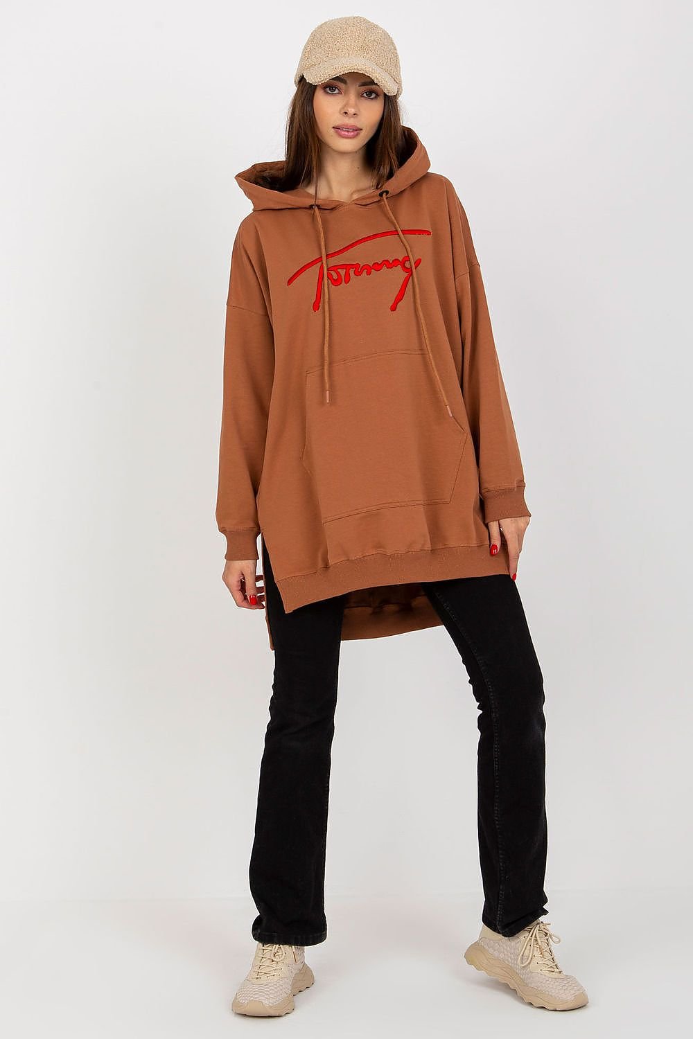 Sweatshirt long pour Femme pas cher