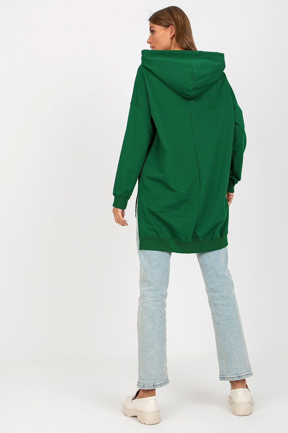 Günstiges langes Sweatshirt für Damen