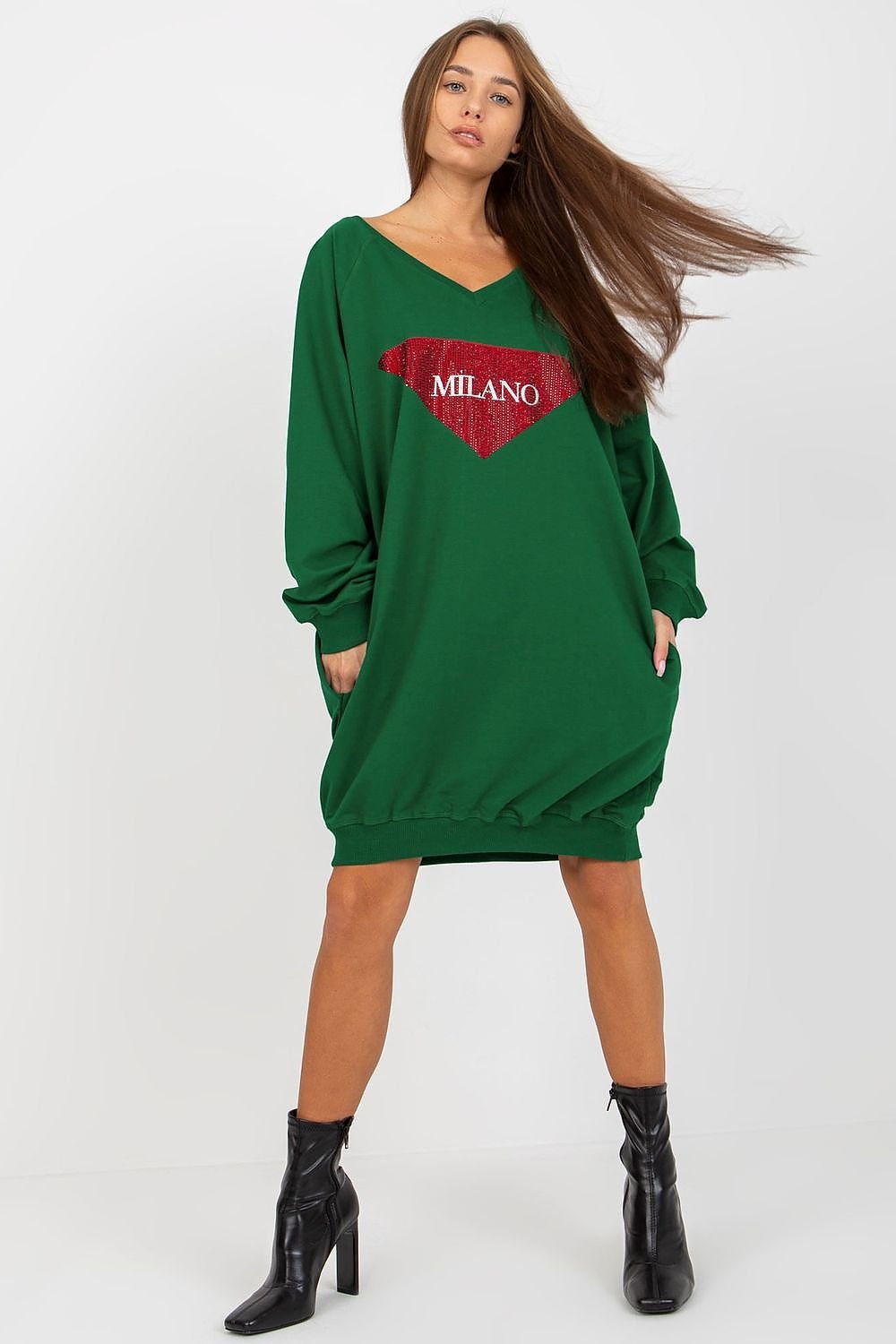 Lässiges, langes Sweatshirt für Damen