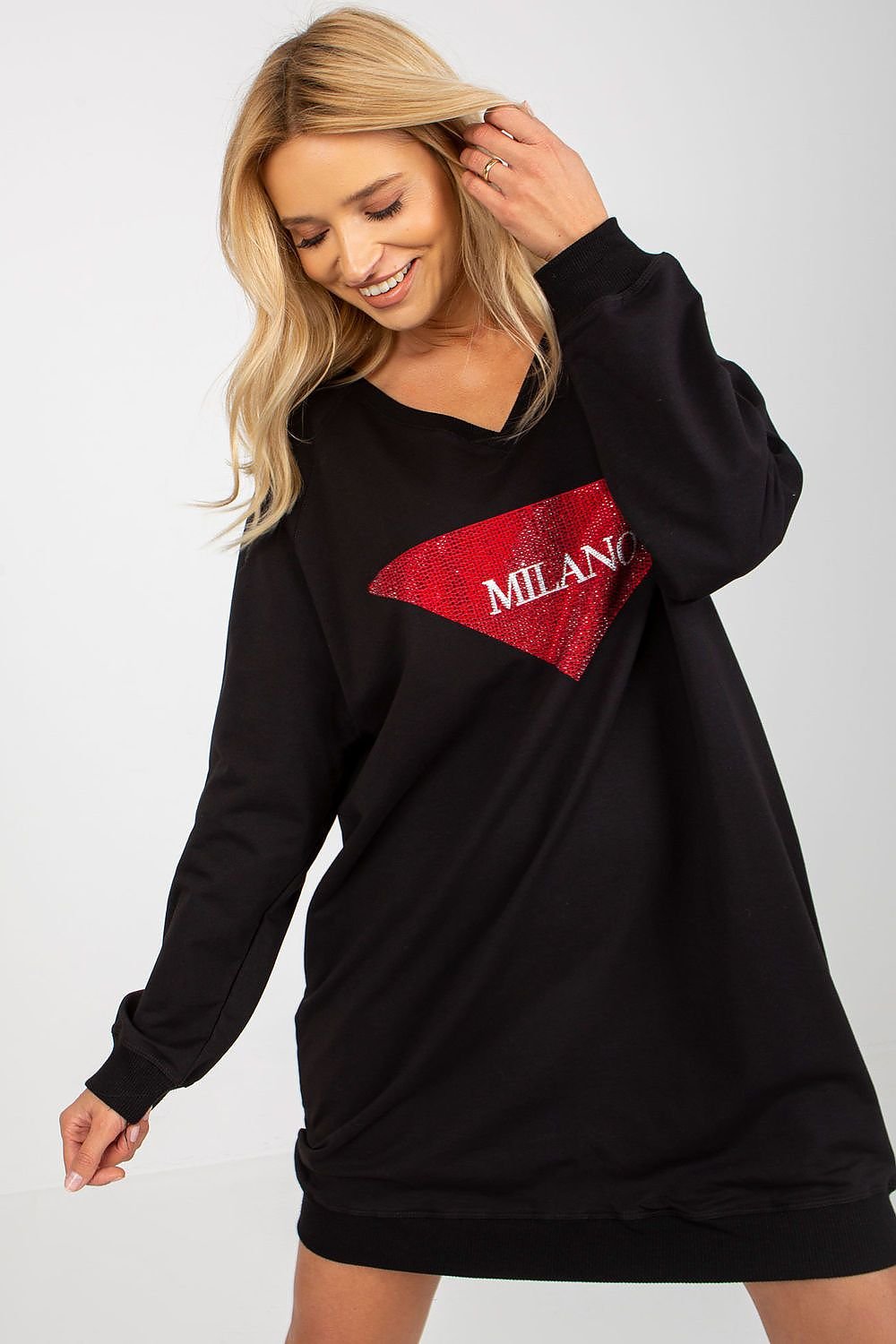 Lässiges, langes Sweatshirt für Damen