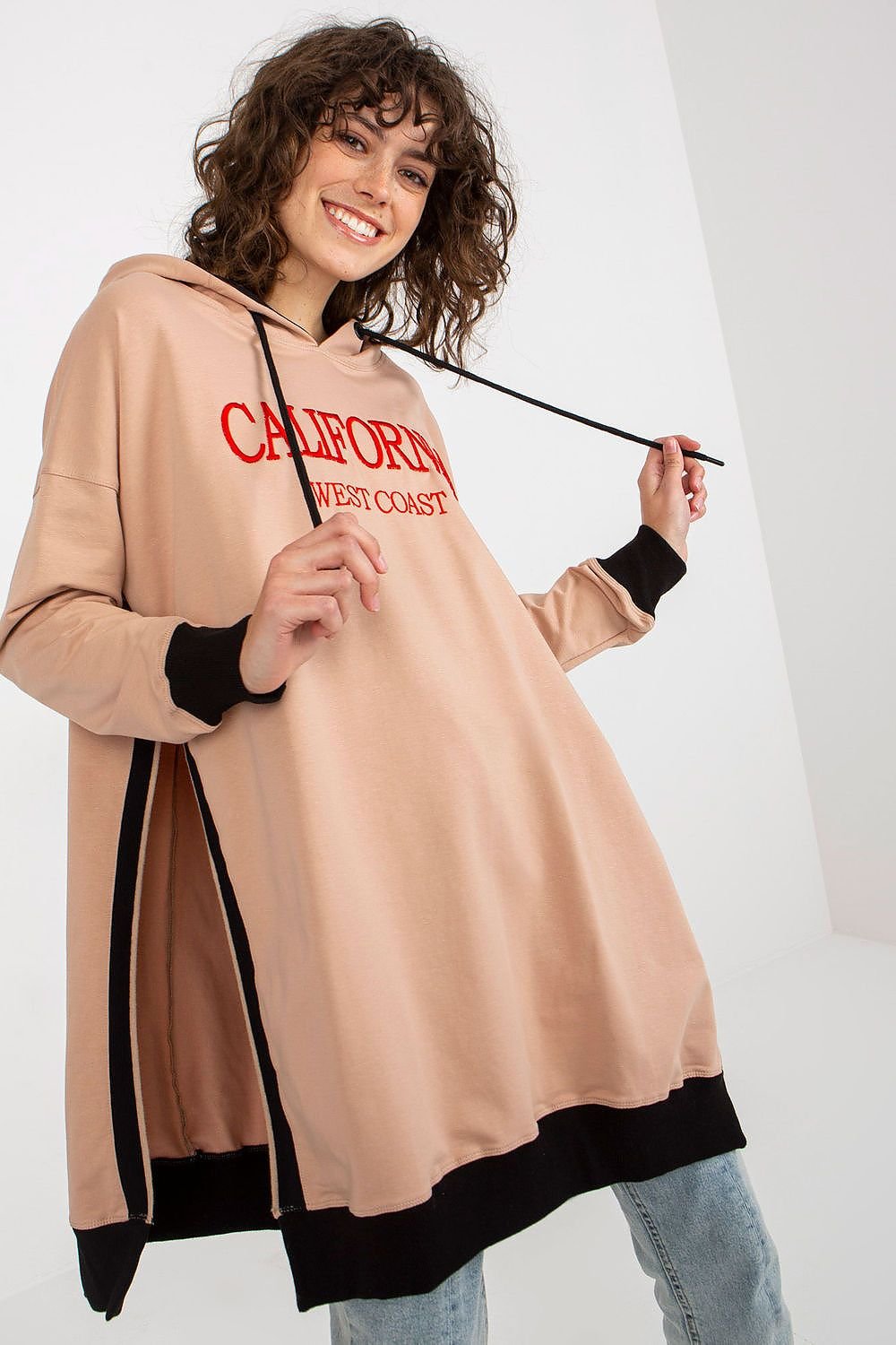 Cheap long sweatshirt for women